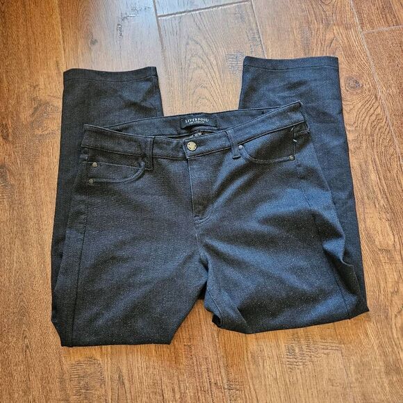 Liverpool Herringbone Pants - Picture 1 of 8